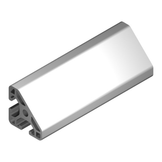 30x30 45° Light aluminium profil